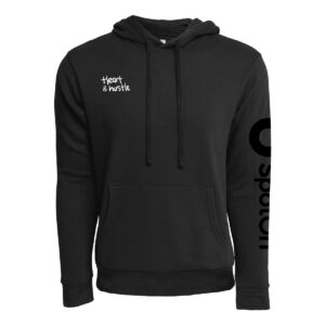 The Heart & Hustle hoodie.
