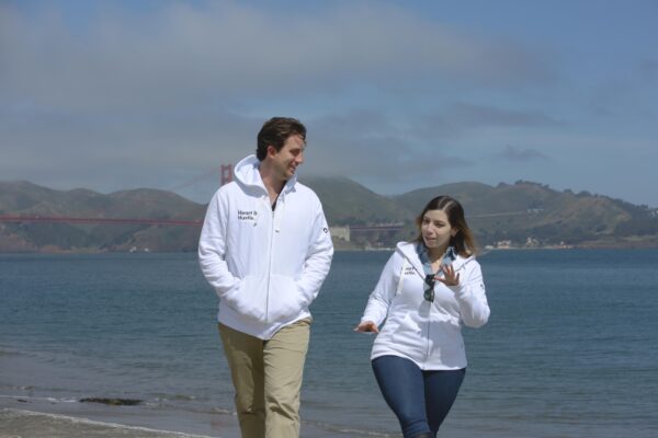 The men's zip hoodie. - Image 4